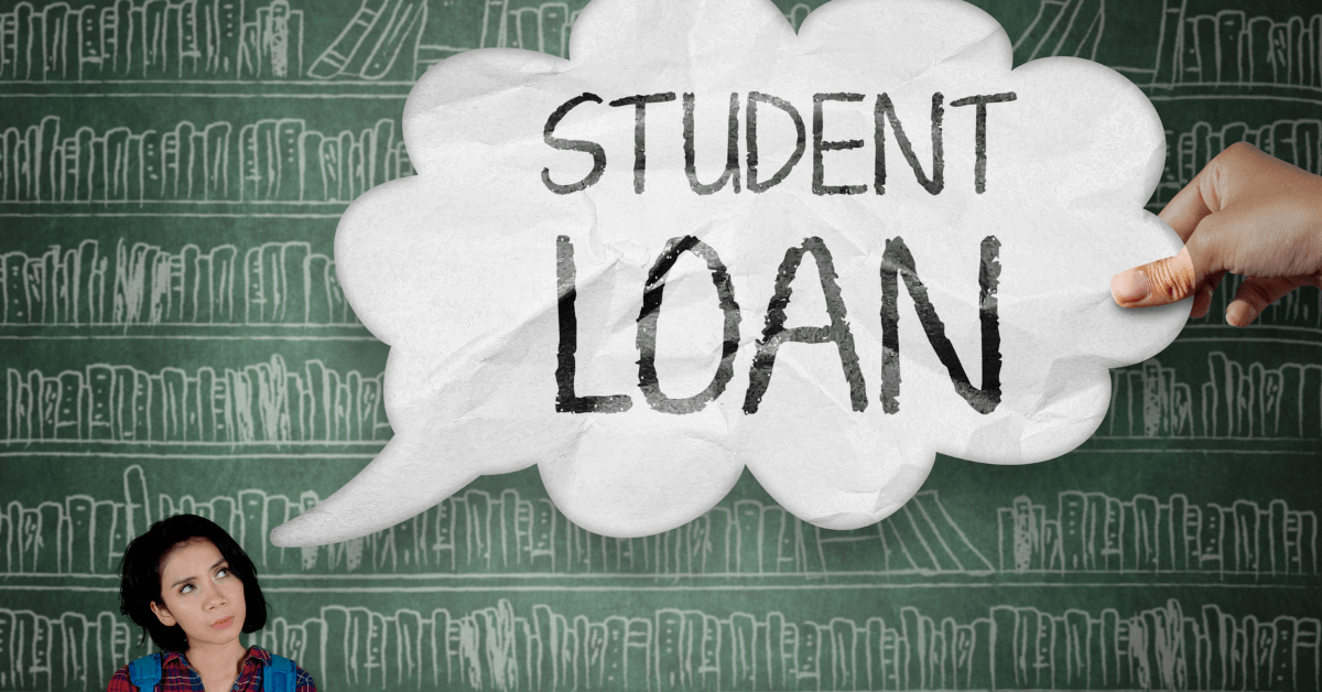 student thingking of student loan in the philippines